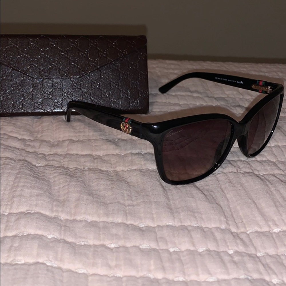 GUCCI Web Sunglasses GG 3645/S Black